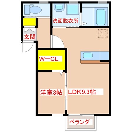 ソラーナⅣの物件間取画像